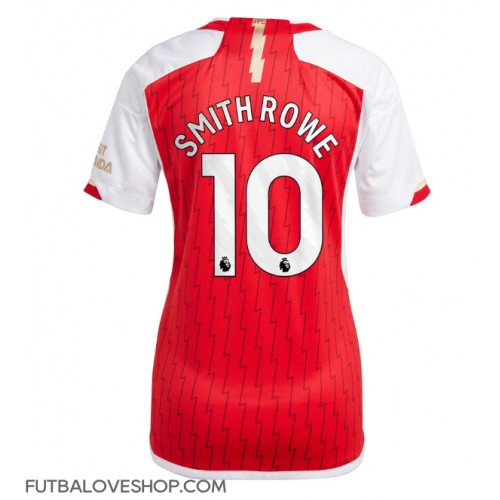 Dres Arsenal Emile Smith Rowe #10 Domáci pre Ženy 2023-24 Krátky Rukáv